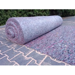 Biotekstilės geotekstilės neaustinis audinys su žolės sėklomis, matmenys 2,2 m x 10 m