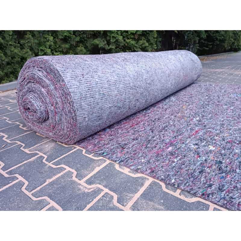 Biotekstilės geotekstilės neaustinis audinys su žolės sėklomis, matmenys 2,2 m x 10 m