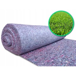 Biotekstilės geotekstilės neaustinis audinys su žolės sėklomis, matmenys 2,2 m x 10 m