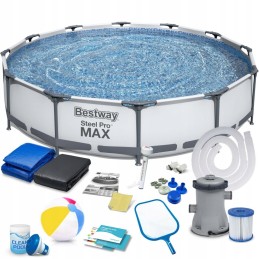 Steel pro max 366x76 bestway 3in1 rėmo baseinas