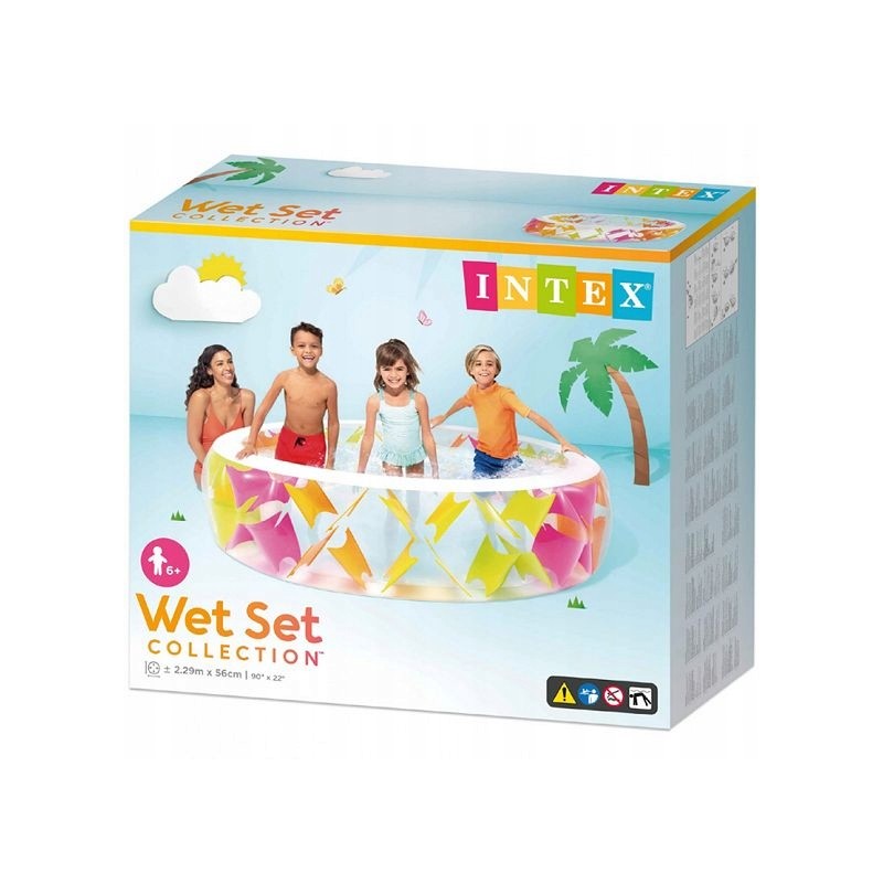 Intex pripučiamas baseinas su ventiliatoriais 56494