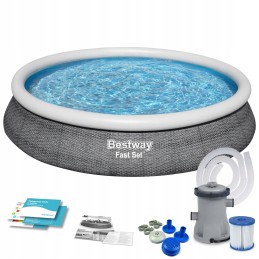 Išplečiamas sodo baseinas 457 x 84 cm 9in1 bestway 57313n