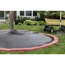 Black agrotextile for weeds 1.6x100m agrotextile anti-weed mat 50g
