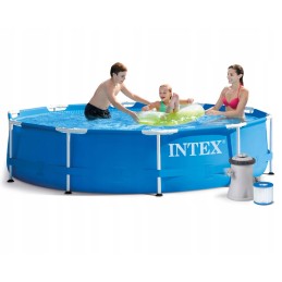 Plieninis sodo baseinas 305 x 76 cm 9in1 intex