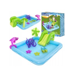 Baseinas, akvariumas, čiuožykla, pripučiama žaidimų aikštelė