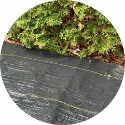 Žemės ūkio audinys, juodas, 4,2, 110 g per metrą, tvirtas, 1 metras