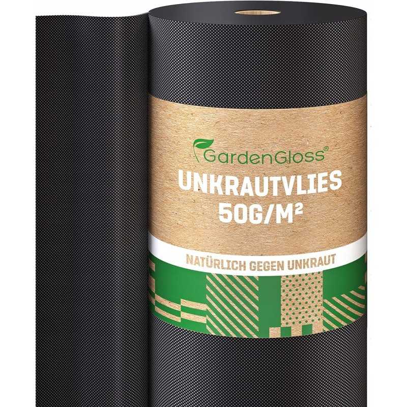 Audinys nuo piktžolių 50 g/m² (50 m² (50 m x 1 m)) – patvarus, didelis