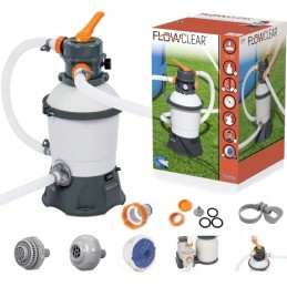 Bestway 3028l h 58515 chemconnect smėlio siurblys