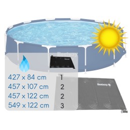 Bestway 58423 saulės vandens šildymo kilimėlis