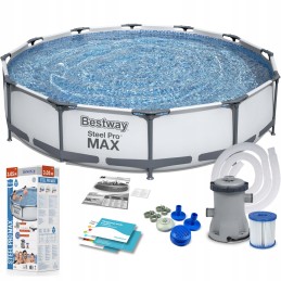 Bestway karkasinis baseinas su pompa 305x76cm 12in1 pro
