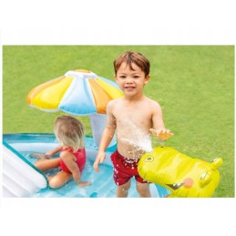 Baseino žaidimų aikštelė krokodilas 57165 intex