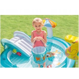 Baseino žaidimų aikštelė krokodilas 57165 intex