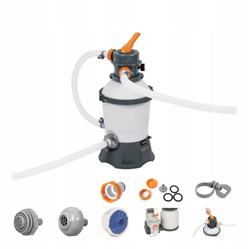 Smėlio siurblio filtras baseinui bestway 3028 lh