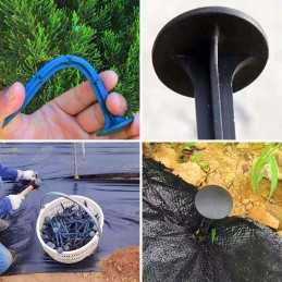 Smeigtukai, kaiščiai agrotekstiliniams inkarams, 50 vnt, 16 cm