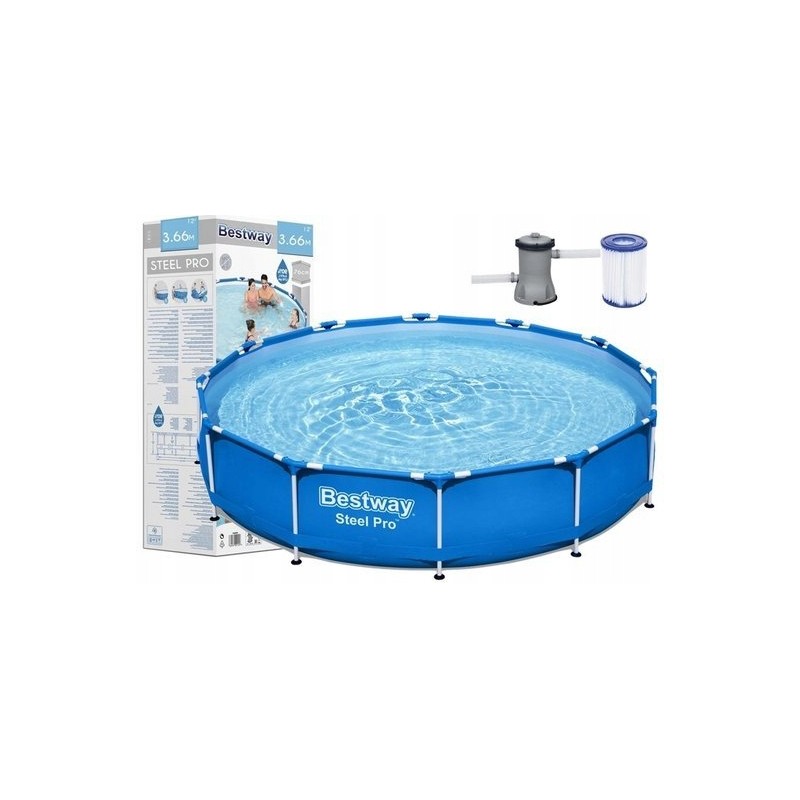 Plieninis sodo baseinas 366x76 cm bestway 56681