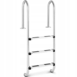 Nerūdijančio plieno baseino kopėčios, 3 pakopos, 1320 mm