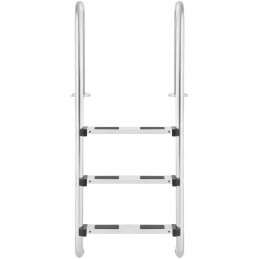 Nerūdijančio plieno baseino kopėčios, 3 pakopos, 1320 mm