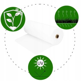 ⭐⭐Agrotekstilės žiemos kilimėlis 70g stiprus UV danga 1,6x50m dengiantis storiausią⭐⭐