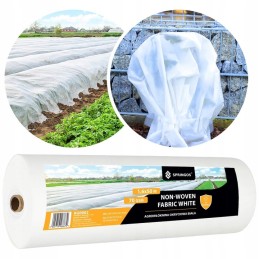 ⭐⭐Agrotekstilės žiemos kilimėlis 70g stiprus UV danga 1,6x50m dengiantis storiausią⭐⭐
