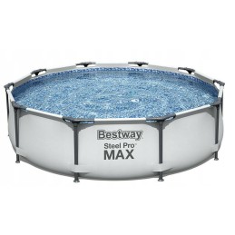 Sodo baseinas 20 viename rėmelis bestway 305x76 pilka