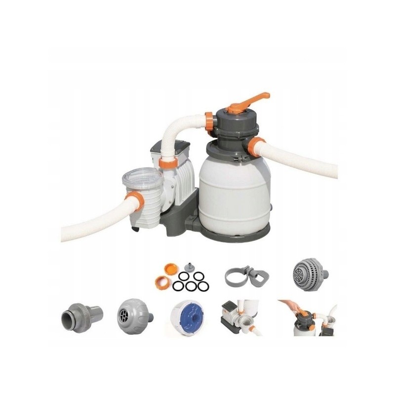 Smėlio filtro siurblys baseinams 5678 l bestway 58497