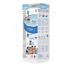 Bestway rėmo baseino rinkinys SP 305x76cm 305x76 16in1 apvalus