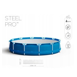 Bestway rėmo baseino rinkinys SP 305x76cm 305x76 16in1 apvalus