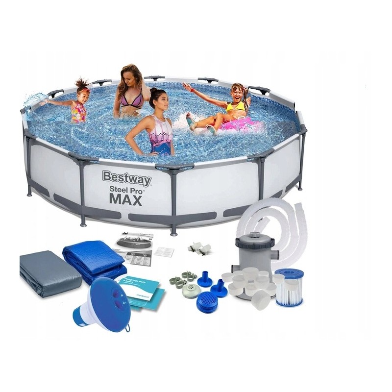 Frame pool 56416 pro max 366x76 bestway max rinkinys