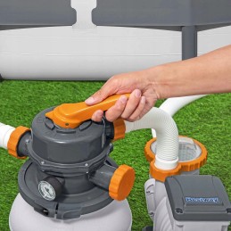 Smėlio filtro siurblys baseinams 5678l h bestway 58497 baseino filtras