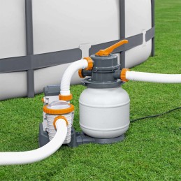 Smėlio filtro siurblys baseinams 5678l h bestway 58497 baseino filtras