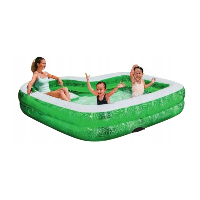 Šeimos pripučiamas sodo baseinas 231x231cm bestway 54336