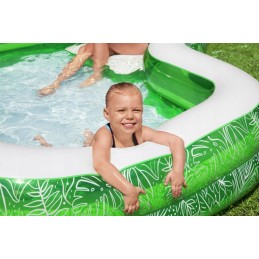 Šeimos pripučiamas sodo baseinas 231x231cm bestway 54336