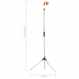 Sodo dušas ant trikojo 221 cm aliuminio l