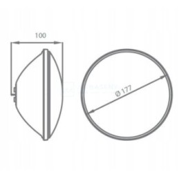 RGB LED lemputė 15w 900lm nuotolinio valdymo pultelis astralpool 71740