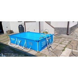 Karkasinis baseinas su siurbliu 300x201x66 bestway 56411