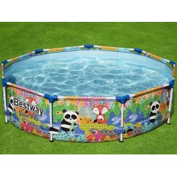 Bestway apvalaus rėmo baseinas 274 x 274 cm