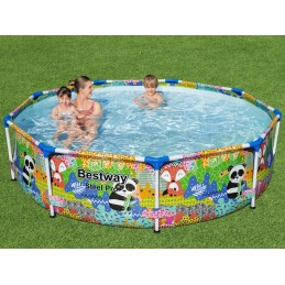 Bestway apvalaus rėmo baseinas 274 x 274 cm