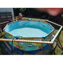 Bestway apvalaus rėmo baseinas 274 x 274 cm