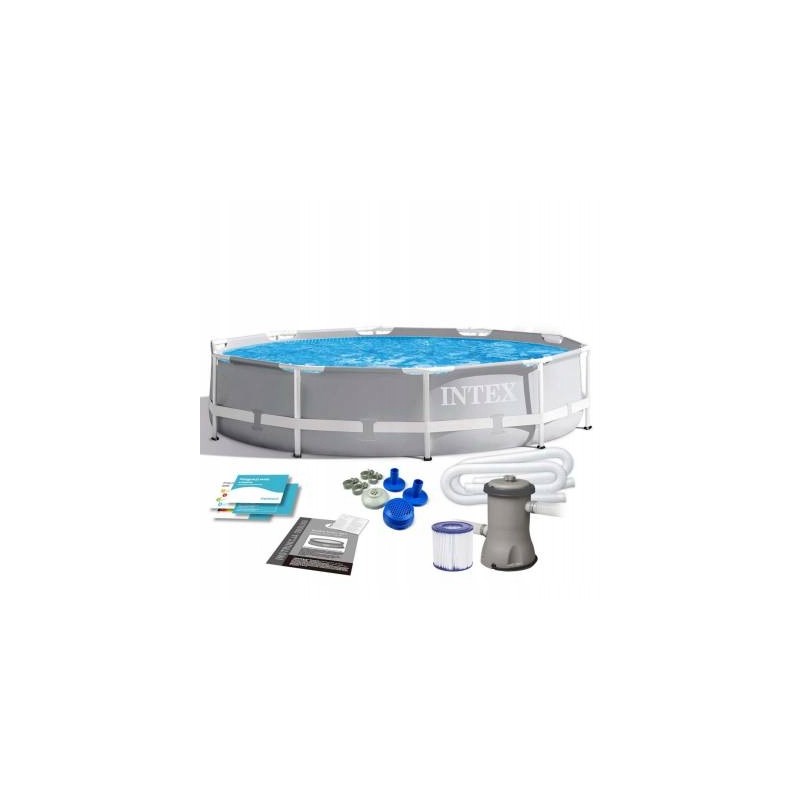 Intex 26702 rėmo baseinas su pompa 305x76 cm