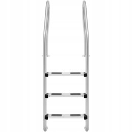 Nerūdijančio plieno baseino kopėčios, 3 pakopos, 1600 mm