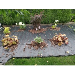 Skarden agrotekstilė 1,6x100m juoda 70g/m2