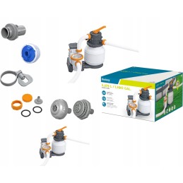Smėlio filtro siurblys, skirtas baseinų žarnų jungtims bestway 5678 lh 58497