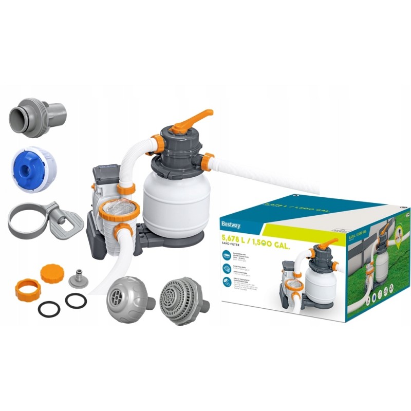 Smėlio filtro siurblys, skirtas baseinų žarnų jungtims bestway 5678 lh 58497