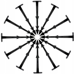 Inkaras 15cm agrotekstilei agritekstilei 1000vnt inkarai inkarai tvirtinimui