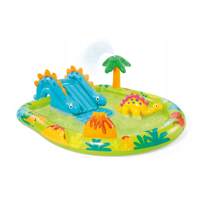 Vaikų baseinas, sodo žaidimų aikštelė, čiuožykla, pripučiamas kamuolys