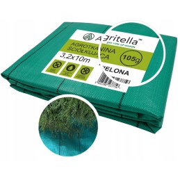 Agrotella mulčiavimo audinys 3,2x10m 105g žalias
