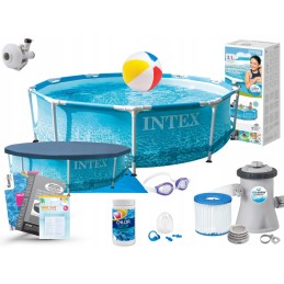 Intex plieno karkaso sodo baseinas 305x76cm 28208 maks