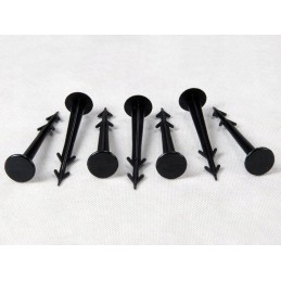 Plonos sodo agrotekstilė 0,8 m x 100 m, 100 smeigtukų