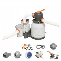 Smėlio siurblio baseino filtras bestway 58497 tinka intex mažinimo rinkiniui