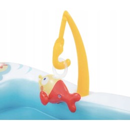 Baseinas, irklavimo baseinas, žaidimų aikštelė, žvejys, 218x188x99 cm intex